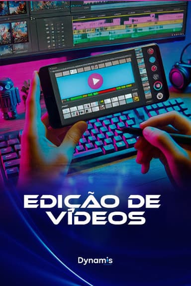 Capa do curso de Edição de Vídeos